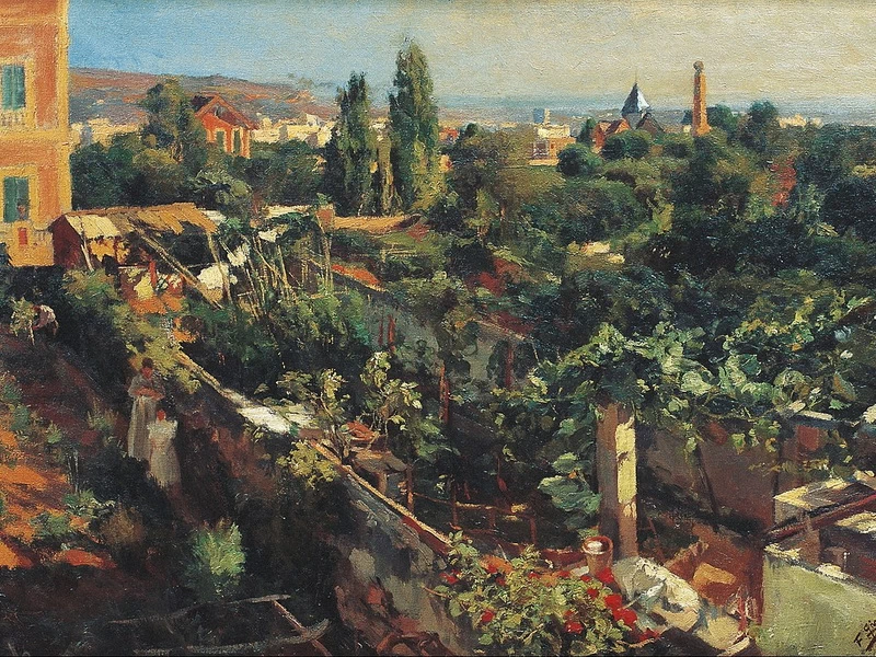 1858-Francesc Gimeno i Arasa - La Vigna - Museo Nazionale d'Arte della Catalogna
